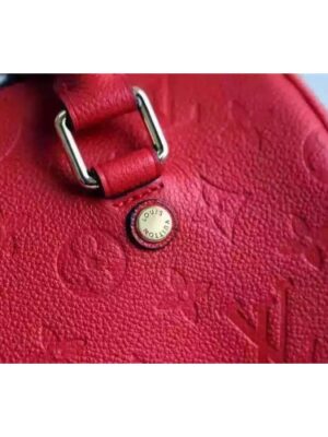 Louis Vuitton Replica Speedy Bandouliere 26 Coquelicot Monogram Empreinte Leather