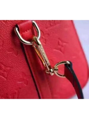 Louis Vuitton Replica Speedy Bandouliere 26 Coquelicot Monogram Empreinte Leather