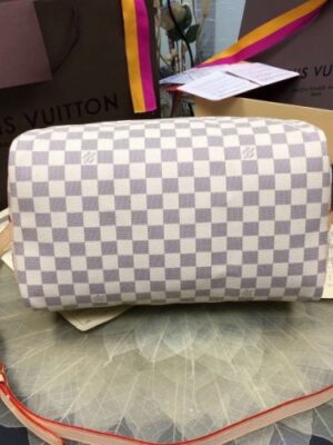 Louis Vuitton Replica Speedy Bandoulière 35 Bag Damier Azur N41372