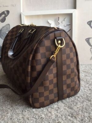 Louis Vuitton Replica Speedy Bandoulière 35 Damier Ebene N41366