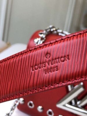 Louis Vuitton Replica Studs And Eyelets Epi Leather Twist PM Bag Coquelicot 2018