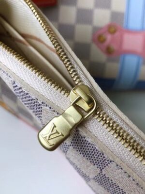 Louis Vuitton Replica Summer Trunks Damier Azur Canvas Neverfull MM Bag N41065 2018