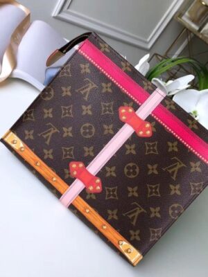 Louis Vuitton Replica Summer Trunks Monogram Canvas Poche Toiletry Pouch 26 Bag M43614 2018