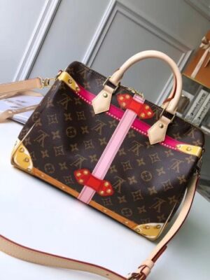 Louis Vuitton Replica Summer Trunks Monogram Canvas Speedy Bandouliere 30 Bag M41386 2018