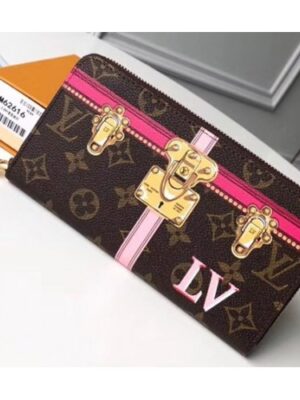 Louis Vuitton Replica Summer Trunks Monogram Canvas Zippy Wallet M62616 2018