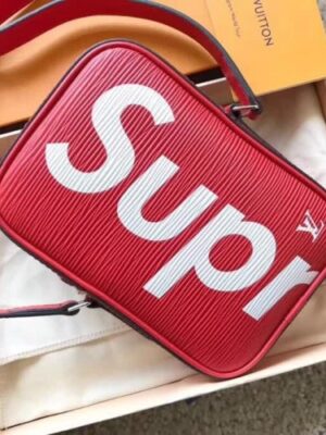 Louis Vuitton Replica Supreme Epi Crossbody Bag M53434 Red 2017