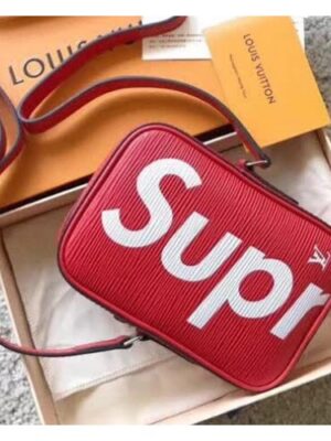 Louis Vuitton Replica Supreme Epi Crossbody Bag M53434 Red 2017