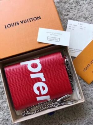 Louis Vuitton Replica Supreme Epi Wallet M67711 Red