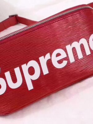 Louis Vuitton Replica Supreme X Epi Waist Bag Red 2017