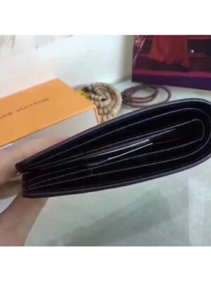 Louis Vuitton Replica Supreme X Epi Wallet Black 2017