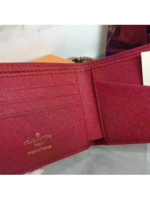 Louis Vuitton Replica Supreme X Epi Wallet Red 2017