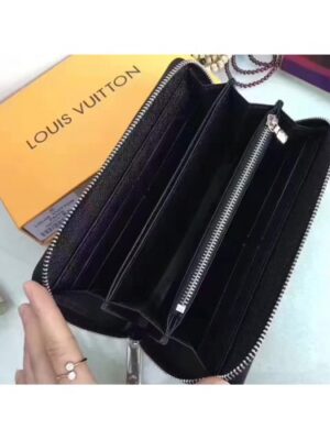 Louis Vuitton Replica Supreme X Epi Zippy Wallet Black 2017