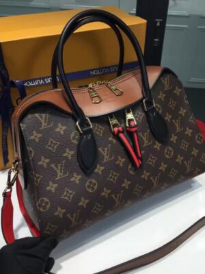 Louis Vuitton Replica TUILERIES Monogram canvas with leather bag M41454(KD-721609)