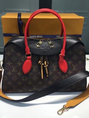 Louis Vuitton Replica TUILERIES Monogram canvas with leather bag M41454(KD-721611)