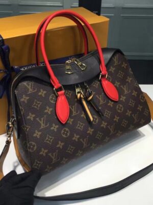 Louis Vuitton Replica TUILERIES Monogram canvas with leather bag M41454(KD-721611)