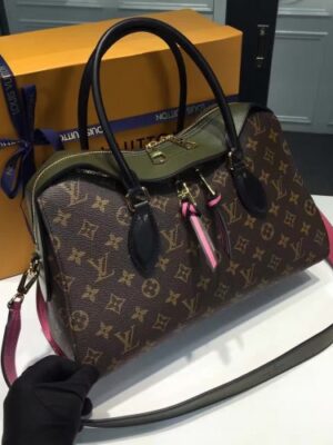 Louis Vuitton Replica TUILERIES Monogram canvas with leather bag M41456(KD-721610)