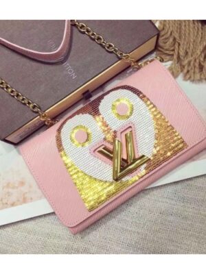 Louis Vuitton Replica TWIST CHAIN WALLET M62334 PINK