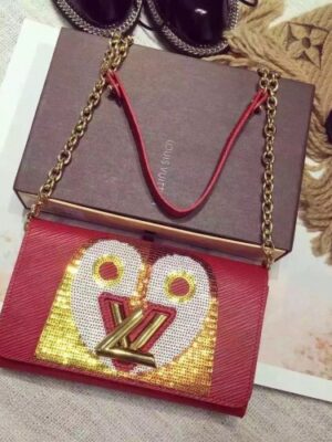 Louis Vuitton Replica TWIST CHAIN WALLET M62334 RED