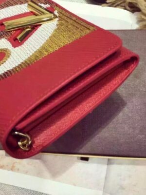 Louis Vuitton Replica TWIST CHAIN WALLET M62334 RED