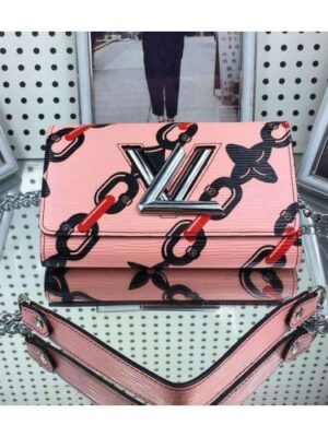 Louis Vuitton Replica TWIST CHAIN WALLET M67227 PINK