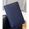 Louis Vuitton Replica Taiga Leather Two-fold Wallet With Hawaiian-Print Lining 2017