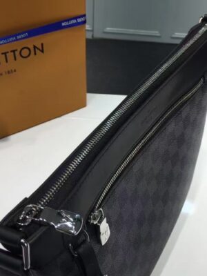 Louis Vuitton Replica Textile Shoulder Strap Mick PM Men's Bag N40003 2017