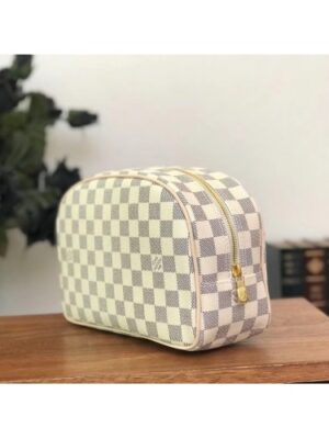 Louis Vuitton Replica Toiletry 25 Bag Damier Azur Canvas