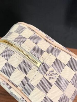 Louis Vuitton Replica Toiletry 25 Bag Damier Azur Canvas