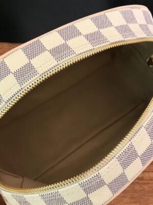 Louis Vuitton Replica Toiletry 25 Bag Damier Azur Canvas