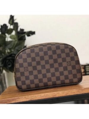 Louis Vuitton Replica Toiletry 25 Bag N47624 Damier Ebene Canvas