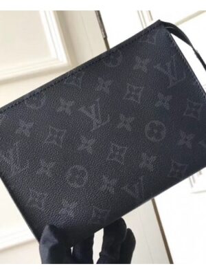 Louis Vuitton Replica Toiletry Pouch 19 Bag M47544 Monogram Eclipse Canvas