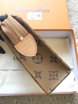 Louis Vuitton Replica Toiletry Pouch 19 Bag M47544 Monogram Reverse Canvas