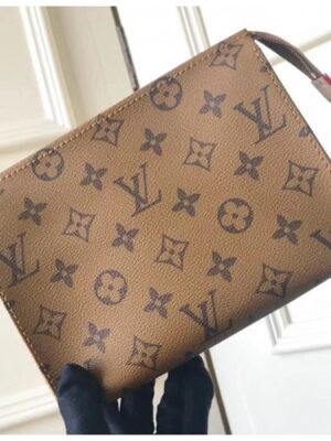 Louis Vuitton Replica Toiletry Pouch 19 Bag M47544 Monogram Reverse Canvas