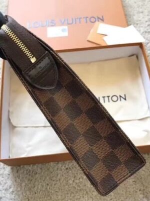 Louis Vuitton Replica Toiletry Pouch 26 Damier Ebene Canvas