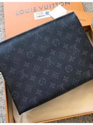 Louis Vuitton Replica Toiletry Pouch 26 Monogram Eclipse Canvas