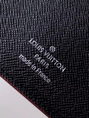 Louis Vuitton Replica Travel Stickers Patches Alps Damier Graphite Canvas Multiple Wallet N60097 2018