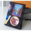 Louis Vuitton Replica Travel Stickers Patches Alps Damier Graphite Canvas Passport Cover N60154 2018