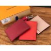 Louis Vuitton Replica Trio Epi Leather Wallet M62254 Pink/Red/Burgundy