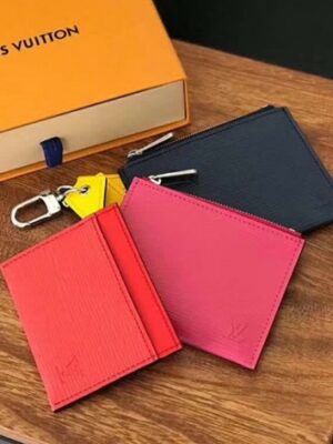 Louis Vuitton Replica Trio Epi Leather Wallet M62254 Red/Pink/Blue