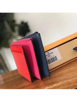 Louis Vuitton Replica Trio Epi Leather Wallet M62254 Red/Pink/Blue