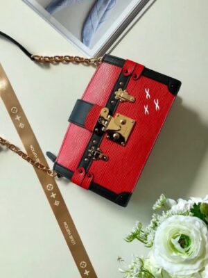 Louis Vuitton Replica Trunk Clutch in Epi Leather M51697 Red 2018