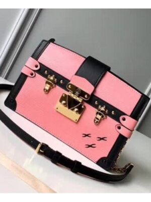 Louis Vuitton Replica Trunk Clutch in Epi Leather M51698 Pink 2018