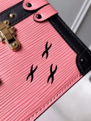 Louis Vuitton Replica Trunk Clutch in Epi Leather M51698 Pink 2018