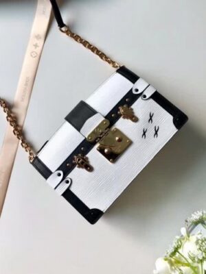 Louis Vuitton Replica Trunk Clutch in Epi leather M52151 White 2018