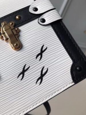 Louis Vuitton Replica Trunk Clutch in Epi leather M52151 White 2018