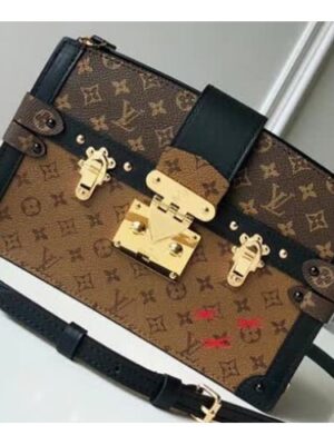 Louis Vuitton Replica Trunk Clutch in Monogram Reverse Canvas M43596