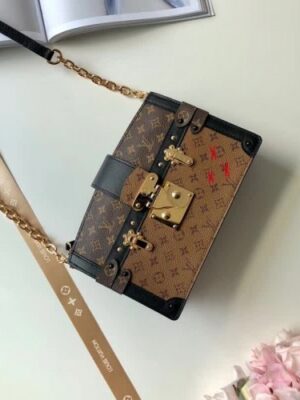 Louis Vuitton Replica Trunk Clutch in Monogram Reverse Canvas M43596