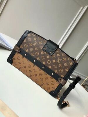 Louis Vuitton Replica Trunk Clutch in Monogram Reverse Canvas M43596