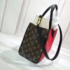 Louis Vuitton Replica Twist Calfskin and Monogram Canvas On My Side Tote Bag M53824 Rouge Pirate 2019