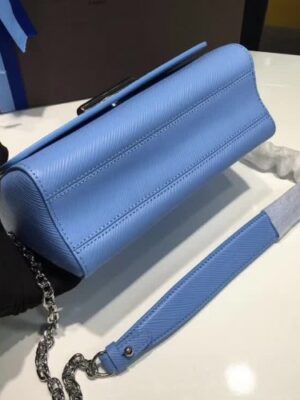 Louis Vuitton Replica Twist MM Bag in Epi Leather M50280 Blue 2018